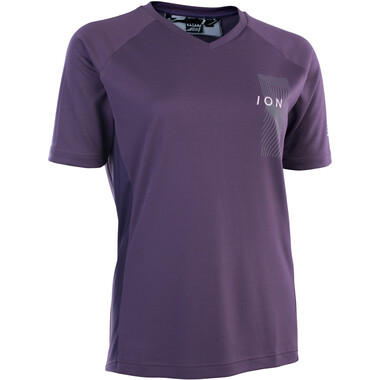 ION TRAZE Women's Short-Sleeved Jersey Purple 2023 0